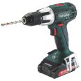 Taladro Atornillador Metabo Percusión Batería SB 18 LT - 2 baterías Li-Po (18V/2,0 Ah.) 